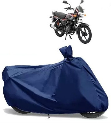 Tritika Waterproof Two Wheeler Cover for Bajaj(Platina, Blue)