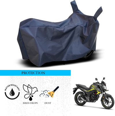 ANTHUB Waterproof Two Wheeler Cover for Honda(CB Unicorn 160, Blue)
