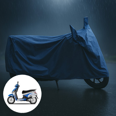 PAGORA Waterproof Two Wheeler Cover for Mahindra(Gusto Electric, Blue)