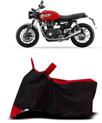 VESMEI Two Wheeler Cover for Triumph(Speed Twin BS6, Red)
