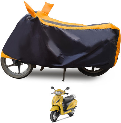 Euro Care Waterproof Two Wheeler Cover for Honda(Activa 5G, Orange)