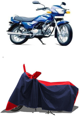 SUGASHRI Waterproof Two Wheeler Cover for TVS(Centra, Red, Blue)
