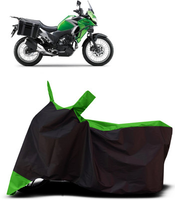 VESMEI Two Wheeler Cover for Kawasaki(Versys-X 300, Green)