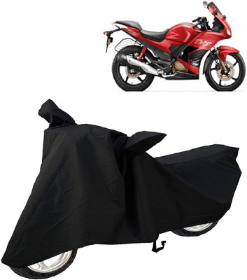 MMSSTAR Waterproof Two Wheeler Cover for Hero(Karizma ZMR, Black)