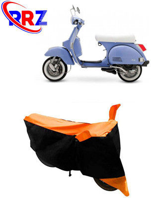 RRZ Waterproof Two Wheeler Cover for LML(Star Euro, Black, Orange)