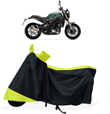Tricway Two Wheeler Cover for Benelli(Leoncino 800, Yellow)