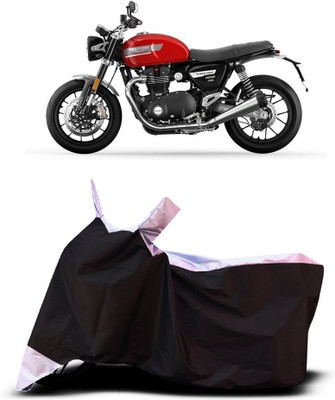 VESMEI Two Wheeler Cover for Triumph(Speed Twin, White)