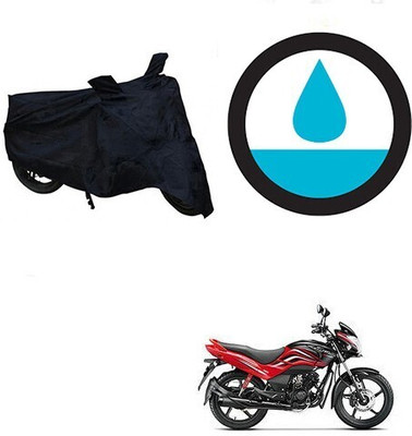 HYBRIDS COLLECTION Waterproof Two Wheeler Cover for Honda(Passion Xpro, Black)