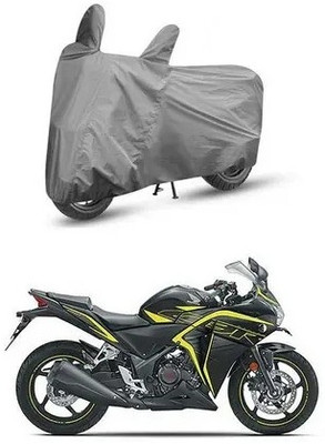 JVBRANGI Two Wheeler Cover for Bajaj(Pulsar NS 200, Grey)