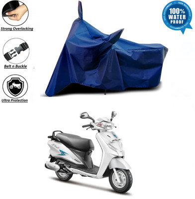 AutoGalaxy Waterproof Two Wheeler Cover for Hero(Duet, Blue)
