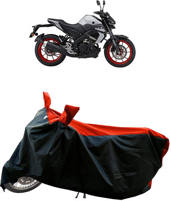 KEDIT Two Wheeler Cover for Yamaha(MT-15, Red, Black)