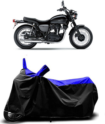 VESMEI Two Wheeler Cover for Kawasaki(W800 BS6, Blue)