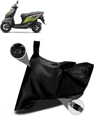 SK AUTO Waterproof Two Wheeler Cover for Suzuki(Avenis 125, Black)