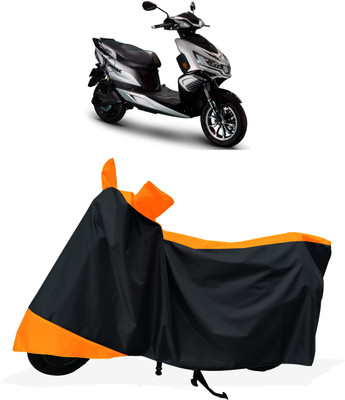 Tricway Two Wheeler Cover for Okinawa(i-Praise, Orange)