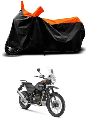 VESMEI Two Wheeler Cover for Royal Enfield(Himalayan, Orange)