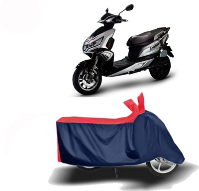 DeepShakshi AUTOMOTIVE Waterproof Two Wheeler Cover for Hero(Ignitor, Red, Blue)