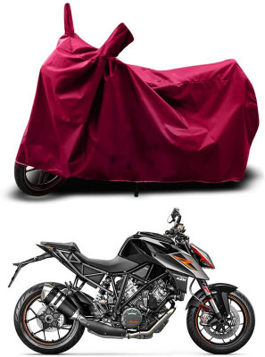 KEDIT Two Wheeler Cover for KTM(390 Duke, Maroon)