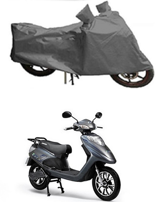 MMSSTAR Waterproof Two Wheeler Cover for Ampere(V 48, Grey)