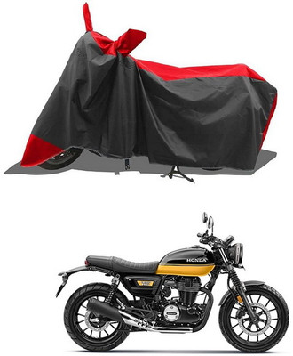 PAGORA Waterproof Two Wheeler Cover for Honda(CB350RS, Red, Black)