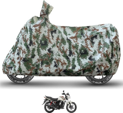 Caronix Waterproof Two Wheeler Cover for Suzuki(Sling Shot, Green)