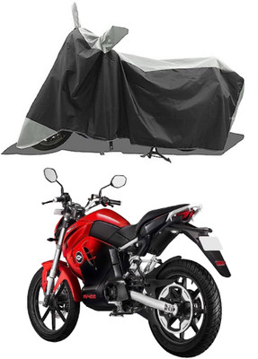 GROFATIK Two Wheeler Cover for Revolt(Motors RV 400, Grey)