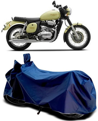 AASHTIK MART Two Wheeler Cover for JAWA(42, Blue)