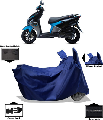 Amexride Two Wheeler Cover for TVS(Ntorq 125, Blue)