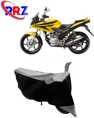RRZ Waterproof Two Wheeler Cover for Honda(CBF, Black, Grey)