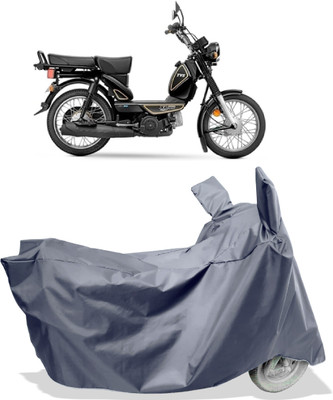 Amexride Two Wheeler Cover for TVS(Heavy Duty Super XL, Grey)