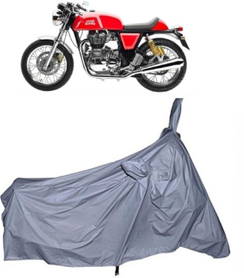 NEXTON Waterproof Two Wheeler Cover for Royal Enfield(Continental GT, Silver)