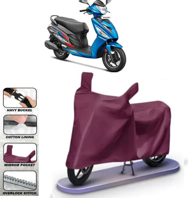 WMIZEXA Waterproof Two Wheeler Cover for Hero(Maroon)
