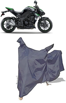 Amexride Two Wheeler Cover for Kawasaki(Z1000 BS6, Grey)