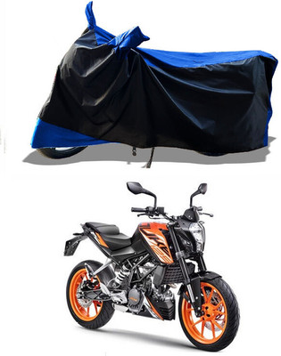 DeepShakshi AUTOMOTIVE Waterproof Two Wheeler Cover for KTM(125 Duke, Blue)