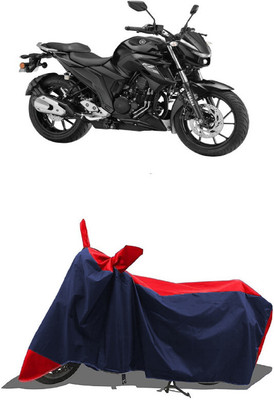 SUGASHRI Waterproof Two Wheeler Cover for Yamaha(FZ25 BS6, Red, Blue)