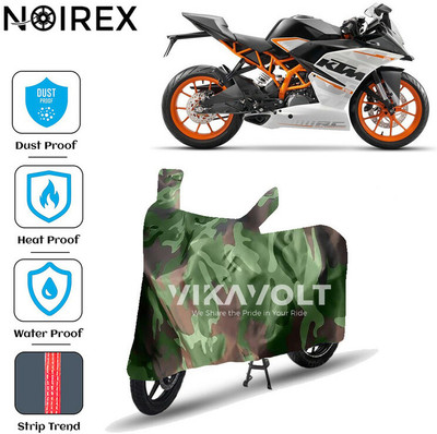 NOIREX Waterproof Two Wheeler Cover for KTM(RC 390, Green)