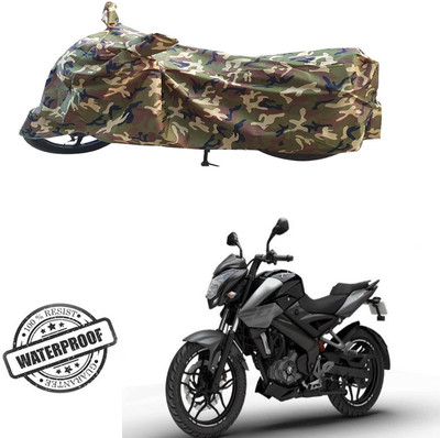 Autoinnovation Waterproof Two Wheeler Cover for Bajaj(Pulsar NS 200, Multicolor)
