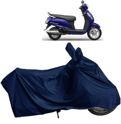 DIGGU Two Wheeler Cover for Suzuki(New Access 125, Blue)