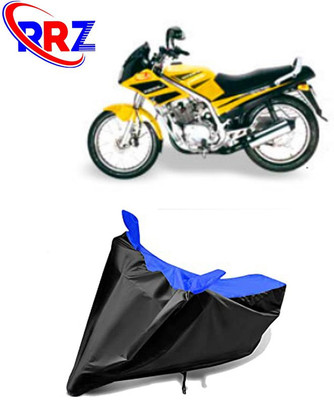 RRZ Waterproof Two Wheeler Cover for Kinetic(GF Lazer, Black, Blue)