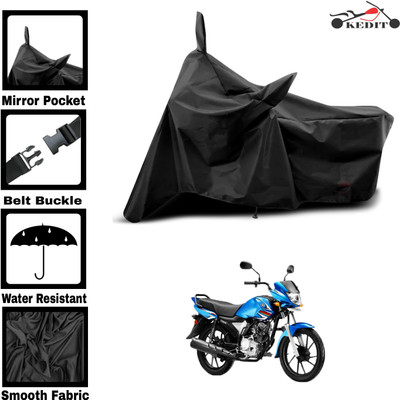 AASHTIK MART Two Wheeler Cover for Yamaha(Saluto RX, Black)