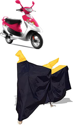 Amexride Two Wheeler Cover for TVS(Pep+, Multicolor)