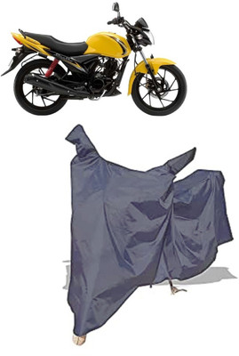 Amexride Two Wheeler Cover for Suzuki(Sling, Grey)