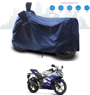 DeepShakshi AUTOMOTIVE Two Wheeler Cover for Yamaha(R15 s, Blue)