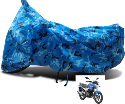 Euro Care Waterproof Two Wheeler Cover for Bajaj(Discover 125 DTS-i, Blue)