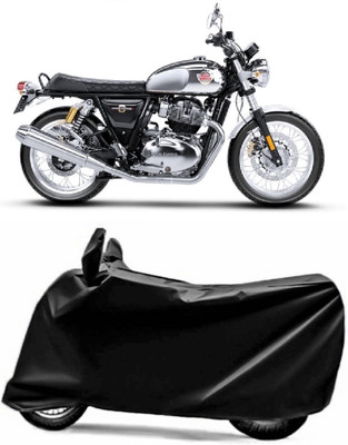 V VINTON Two Wheeler Cover for Royal Enfield(Interceptor 650, Black)