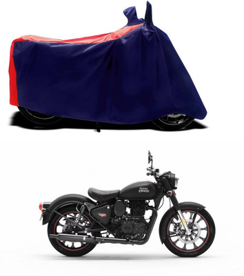 PAGORA Waterproof Two Wheeler Cover for Royal Enfield(Classic 350, Red)