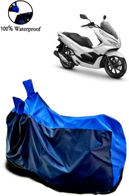 APNEK Waterproof Two Wheeler Cover for Honda(PCX 125, Blue)