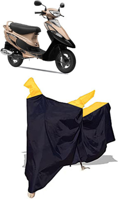 Amexride Two Wheeler Cover for TVS(Scooty Pep+, Multicolor)