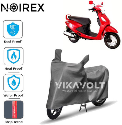 NOIREX Two Wheeler Cover for Hero(Pleasure, Grey)