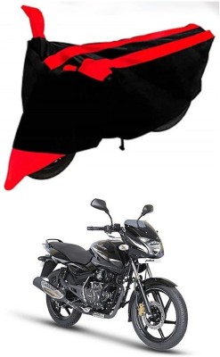 Ascension Two Wheeler Cover for Bajaj(Pulsar 150, Red, Black)