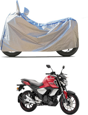CODOKI Waterproof Two Wheeler Cover for Yamaha(FZ-FI, Silver)